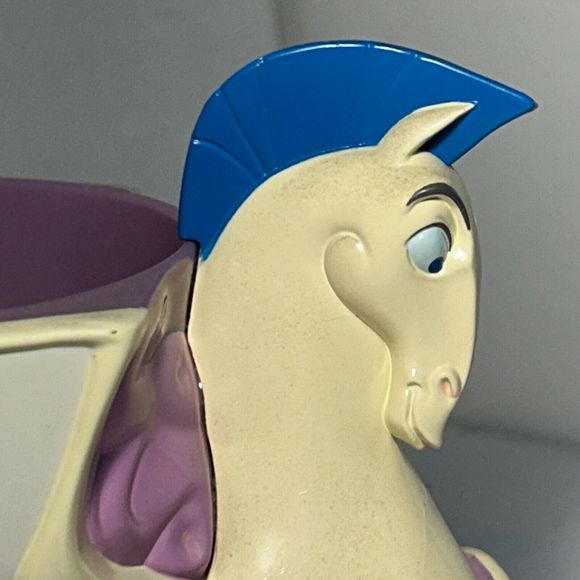 Rare Disney Hercules Mug Pegasus Coffee Cup 1997 Vintage Collectible Disneyland - Picture 6 of 16